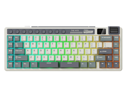 Klawiatura Royal Kludge RK M70 Cyan Purple Cream switch